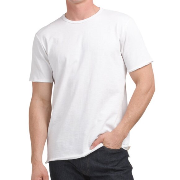 RAG & BONE Slub Knit Jersey Matthew Tee - Picture 1 of 2